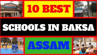 Top 10 Best Schools in Baksa, Assam