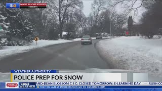 Indiana State Police prepares for more snow to arrive in central Indiana