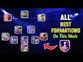 All Best Formations Update This Week In  EFootball 2023 Mobile | Best formations to reach division 1