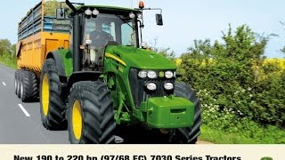 John Deere 7030 series official product video compilation