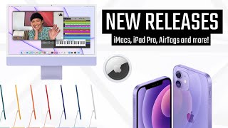 New Colored iMacs, AirTags, iPad Pro, and more! Everything announced at Apple's Spring Loaded event!