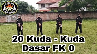 Kuda - Kuda Dasar Faktor Kesulitan 0#pesilatmuda #satriamudaindonesia #pencaksilatindoneisa