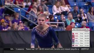 Pauline Tratz (UCLA) 2018 Nationals Semifinals Floor 9.8625