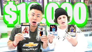 13 YEAR OLD KID SHOWS ME HIS $10,000 CARD COLLECTION & INSANE IRL BASKETBALL PACK OPENING!