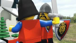 LEGO BATTLE - Royal Knights vs Dragon Knights - TEST