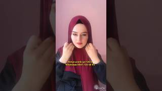 Pratik şal 130 tl #salbaglama #salbaglamavideosu #pratikşal #şalbağlama #tesettür #hazırşal #hijab