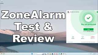 ZoneAlarm FREE Antivirus Test \u0026 Review 2024 - Is It Good Enough? - Antivirus Security Review