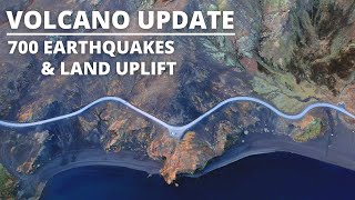 Iceland Volcano Update - 700 Earthquakes And Land Uplift - Eruption On The Way?