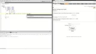 Project Euler - Problem 9 - Pythagorean Triple - Solved in Clojure
