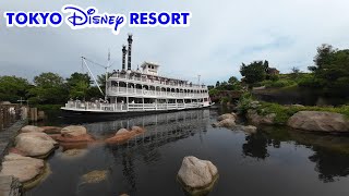 【ちょっとだけ乗った気分★マーク・トウェイン号】蒸気船マーク・トウェイン号 Tokyo Disneyland Mark Twain Rivarboat POV