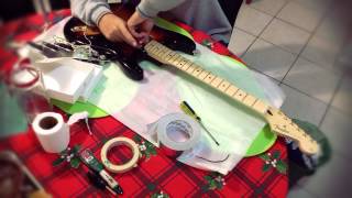 Apantallamiento de Stratocaster Fender