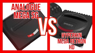 Mega SG vs  Mega RetroN HD Graphics Comparison