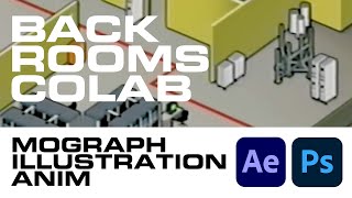 BACKROOMS - 'Presentation' Kane Pixels Colab Illustration & Mograph