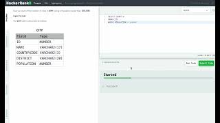 Hackerrank SQL Solution #22 Basic SQL - Revising Aggregations - The Count Function