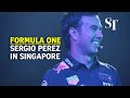 Formula One: Red Bull driver Sergio Perez in Singapore