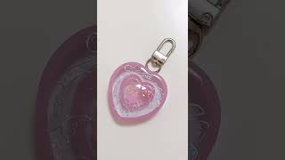 【レジン】💓シンプルダブルハートシェイカー②💓