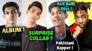 Talha Anjum Surprise Collab | Dax Message to PAK Artist | Taimour Baig Diss for Asif Balli !