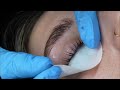 lash lift and tint process step by step tutorial from start to finish