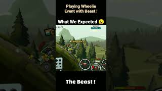 Playing Wheelie Event with Beast be Like !! 💀💀 #Shorts #HCR2