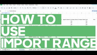 Automatically Bring Data from One Sheet to Another: Use IMPORTRANGE in Google Sheets | Auto-Update