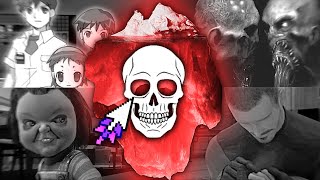 the LOST Horror Videogames Iceberg