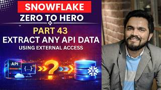 #43 How to Load API Data into Snowflake (Step-by-Step Tutorial)