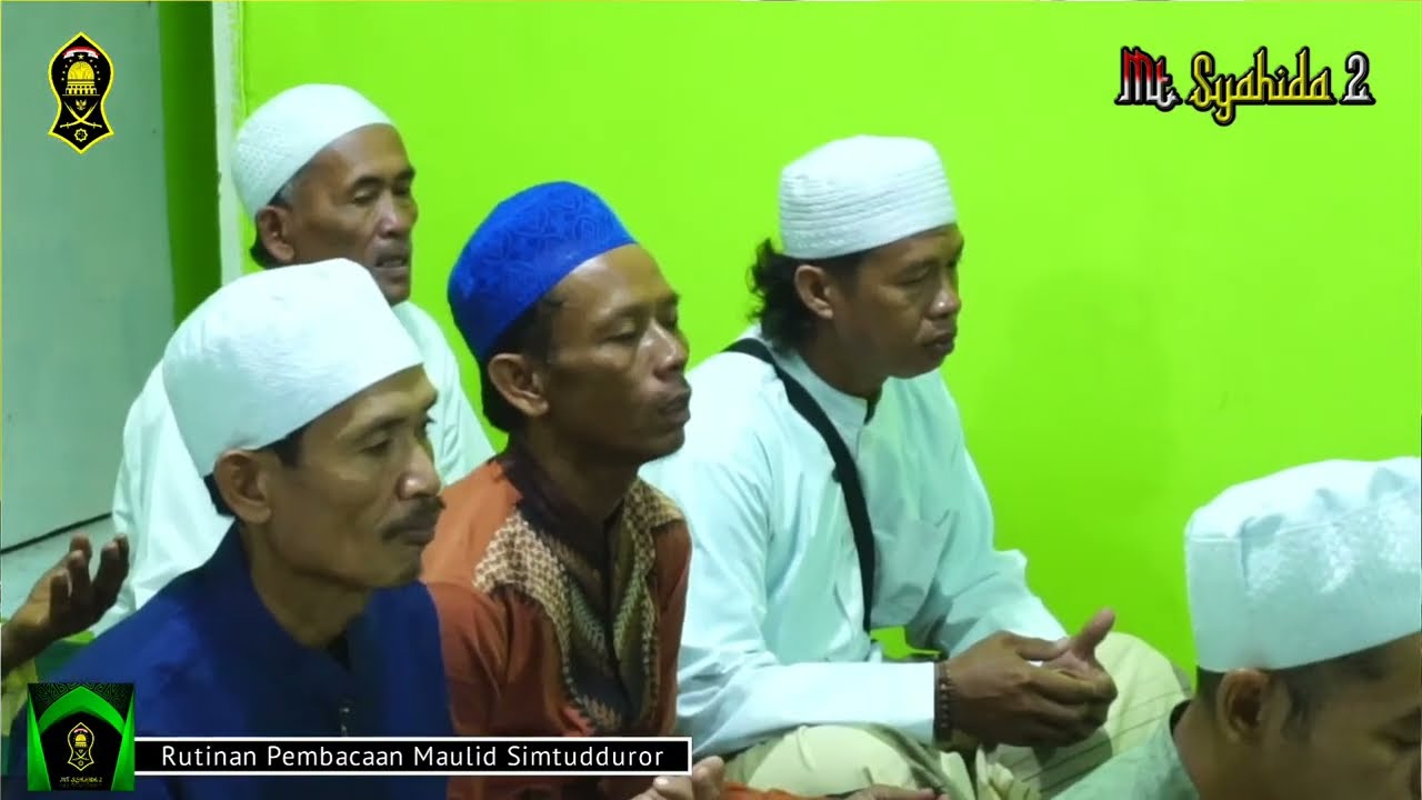 🔴RUTINAN MALAM JUM`AT || PEMBACAAN MAULID SIMTUDDUROR || - YouTube