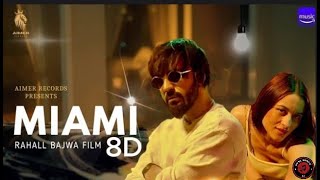 Miami - Official 8D Audio Music Video  Rahall Bajwa  New Punjabi Song 2023