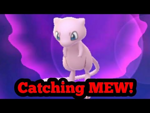 Catching Mew in Pokémon GO Catching Mew in Pokémon GO