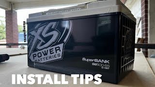 XS Power SB500 Ultracap Install Tips #banginbros