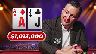 Action-Packed Flops with BIG POTS | High Stakes Poker EP24