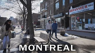 Montreal, Quebec - Walk from NDG to Upper Lachine - March 2024