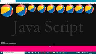 Java Script: Gravity Balls