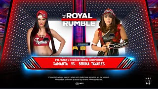 BWF -  Samanta vs Bruna Tavares (Women's Intercontinental Championship)