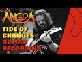 Felipe Andreoli recording guitars on Angra's Tide Of Changes