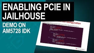 Enabling PCIe in Jailhouse Root Cell on Sitara AM572x