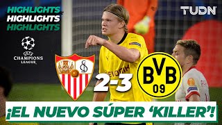 Highlights | Sevilla 2-3 Dortmund | UEFA Champions League 2021 - Octavos | TUDN