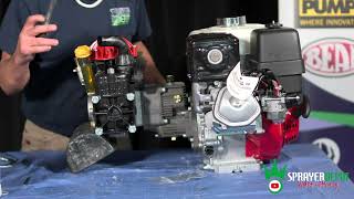 Assembling a Hypro D50 and Gearbox to a Honda GX270 | Sprayer Depot, #1 for Spray Equipment