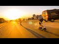 Crazy Longboard Sunset Session!