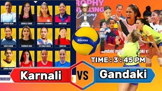 Everest Woman's Volleyball Leauge 2024| Gandaki Vs Karnali,Kathmandu Vs Chitwan #Madhesh Vs Lalitpur