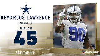 #45: DeMarcus Lawrence (DE, Cowboys) | Top 100 Players of 2019 | NFL