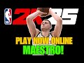 ONLY USING REALISTIC moves with NIKOLA JOKIC in NBA 2K25 PLAY NOW ONLINE!