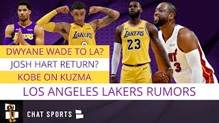 Los Angeles Lakers Rumors: Kobe Bryant On Kyle Kuzma, Josh Hart’s Rant & Dwyane Wade To The Lakers?