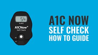 A1C NOW SELF CHECK | HOW TO USE