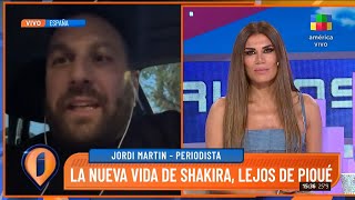 Jordi Martin, periodista: "El papá de Gerard Piqué echó a Shakira de su casa"