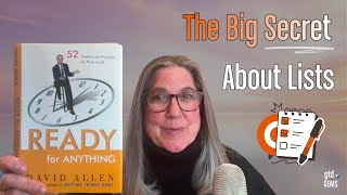 The Big Secret About My Lists | GTD Gems