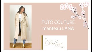 Tuto couture manteau LANA