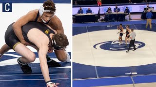 Penn State wrestling's Roman Bravo-Young and Aaron Brooks win Big Ten Championships (3.7.21)