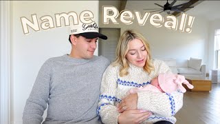 Extremely UNIQUE Baby Girl Name Reveal!
