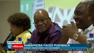 Ramaphosa faces pushback